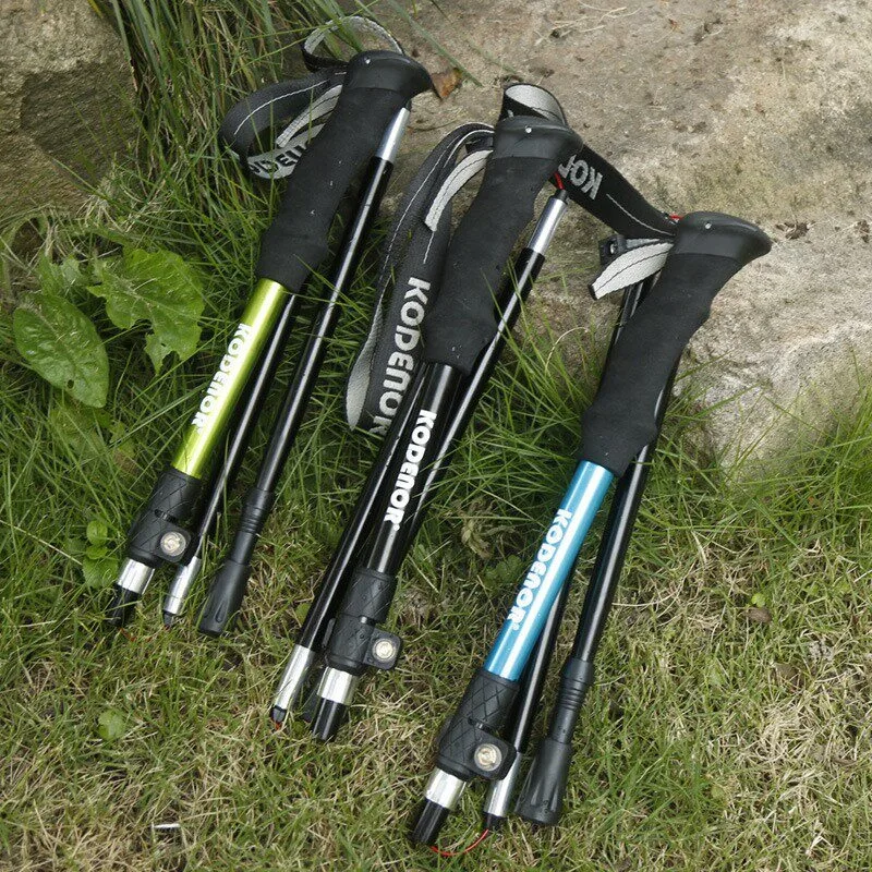 

Folding Trekking Pole Lightweight Portable Adjustable Walking Stick for Hiking Camping Outdoor Travel Hiking Accessories