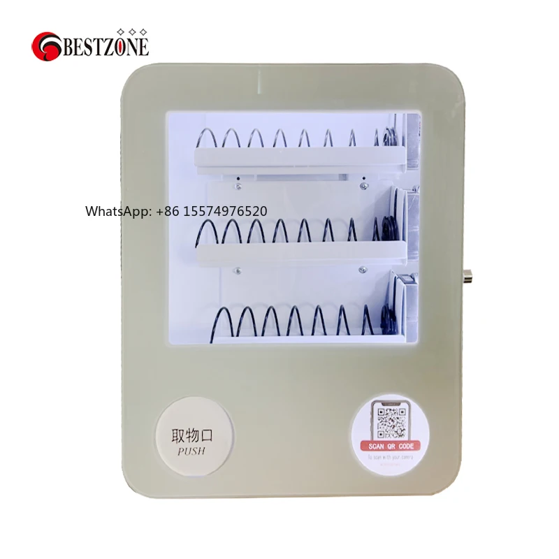 2026 Hot SellingMini Wall Mounted Hotel Vending Machine Vending Dispenser With QR Code Payment