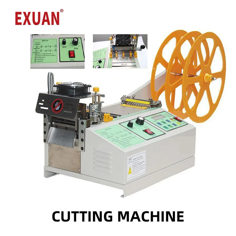 Automatic computer tape cutting machine Cold and hot zipper automatic cutting machine Textile cutting machine