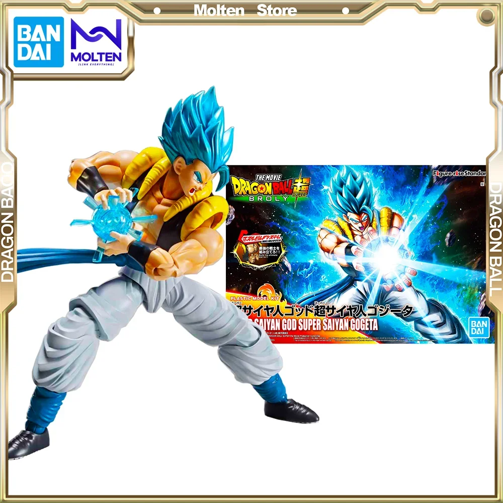 

BANDAI Original Figure-rise Standard Dragon Ball Super SSG Super Saiyan Gogeta Action Figure Model Kit Assembly/Assembling Gift