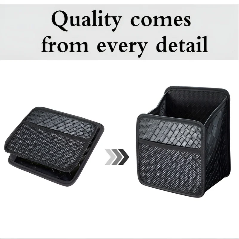 Car Trash Can with Strap Practical and