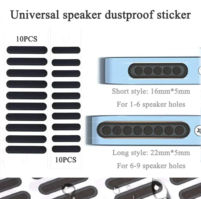 Universal Phone Dustproof Net Speaker Earpiece Dustproof Sticker Protection Accessories for IPhone Samsung Xiaomi Redmi Huawei