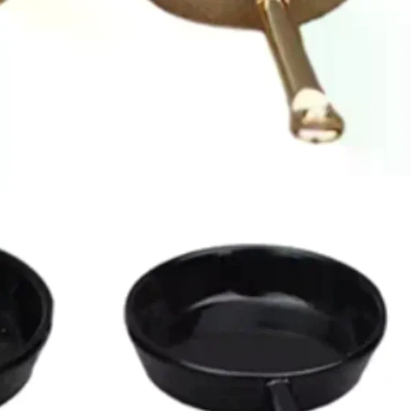 1Set 1:12 Dollhouse Miniature Frying Pan Casserole Metal Cookware Kitchen Model Decor Toy Doll House Accessories