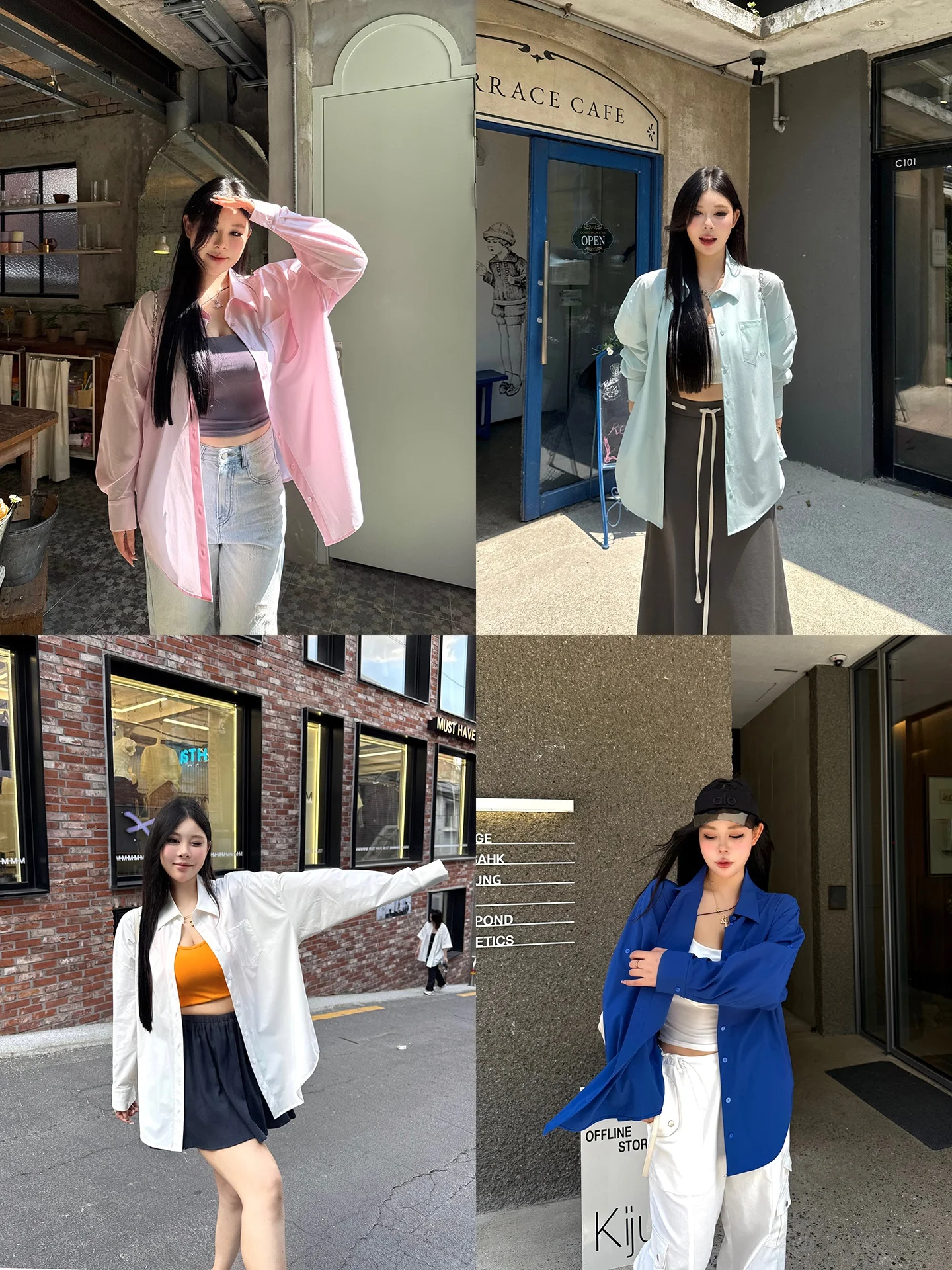 

Новинка лета: Женская свободная блузка-топ с длинным рукавом и воротником-стойкой, защищающая от солнца, повседневная, с эффектом похудения