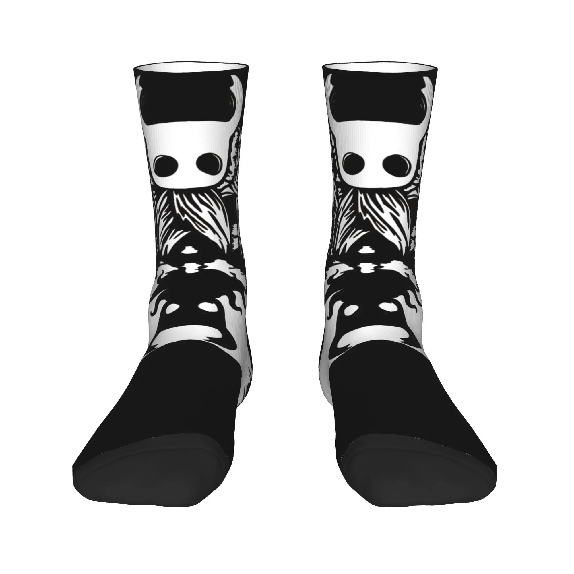 Hollow Knights Stockings Women Men  Socks Soft Casual Socks Spring Skateboard Anti Bacterial Pattern Socks Birthday Present