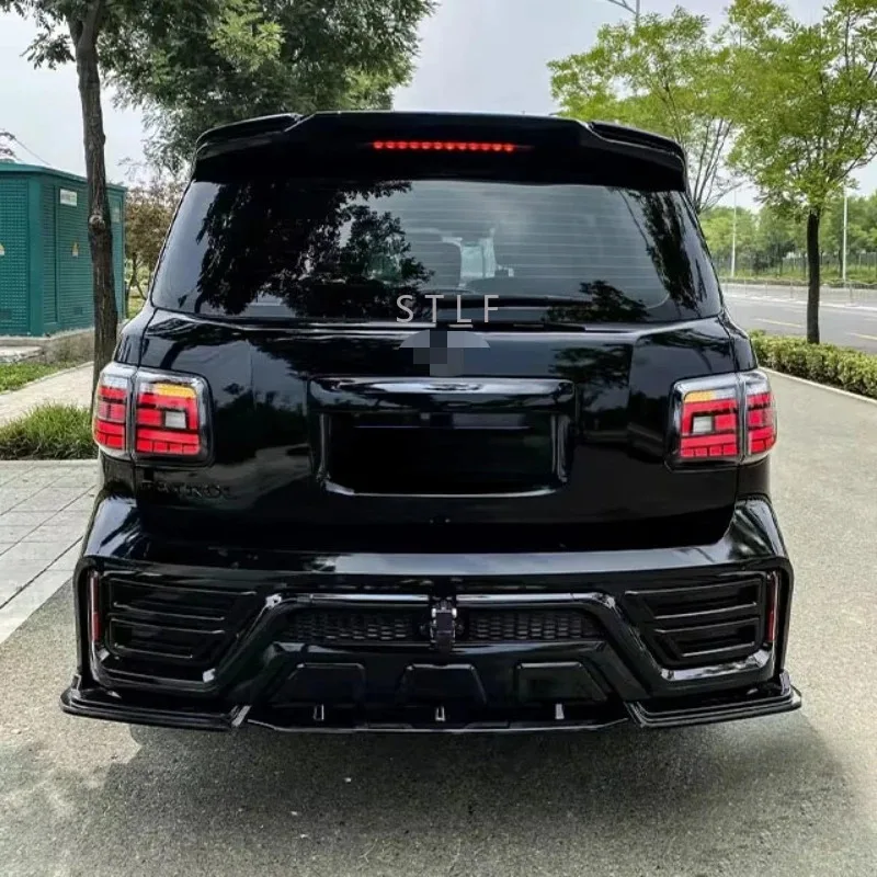 مجموعة تعديل السيارة من باترول، ملحقات داخلية، أجزاء زخرفية للشبكة، ترقية شرائط زخرفية لإضاءة السيارة الخارجية #4