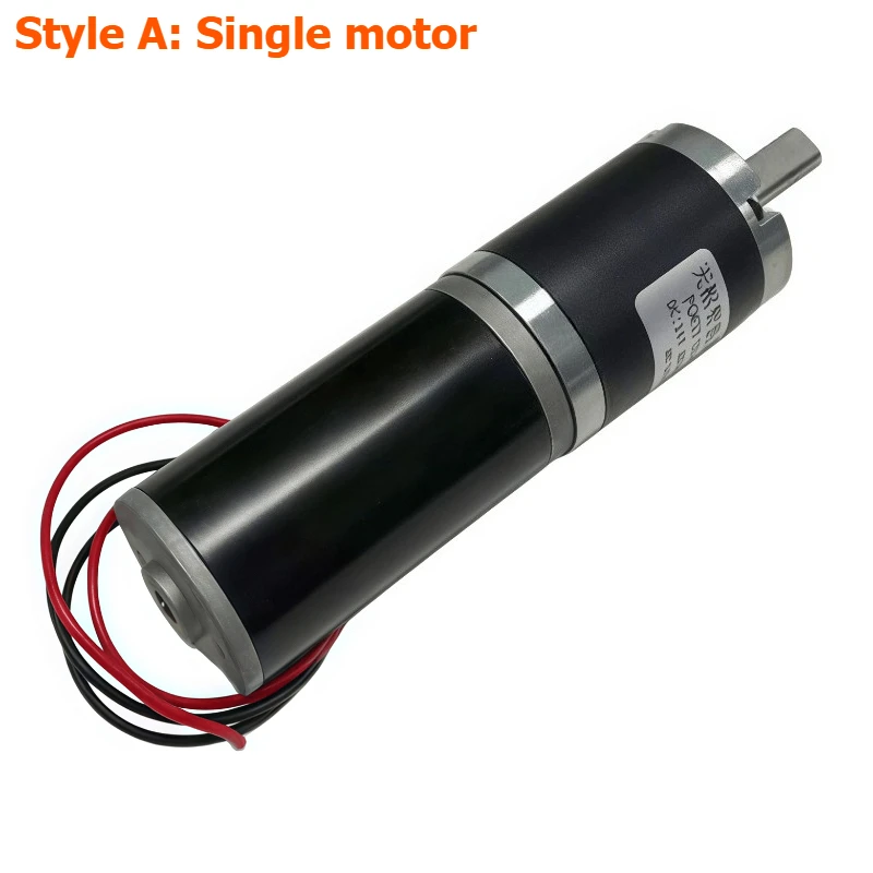 32mm planetary reduction motor, low-noise 31ZY motor, with speed regulator and bracket or power cord