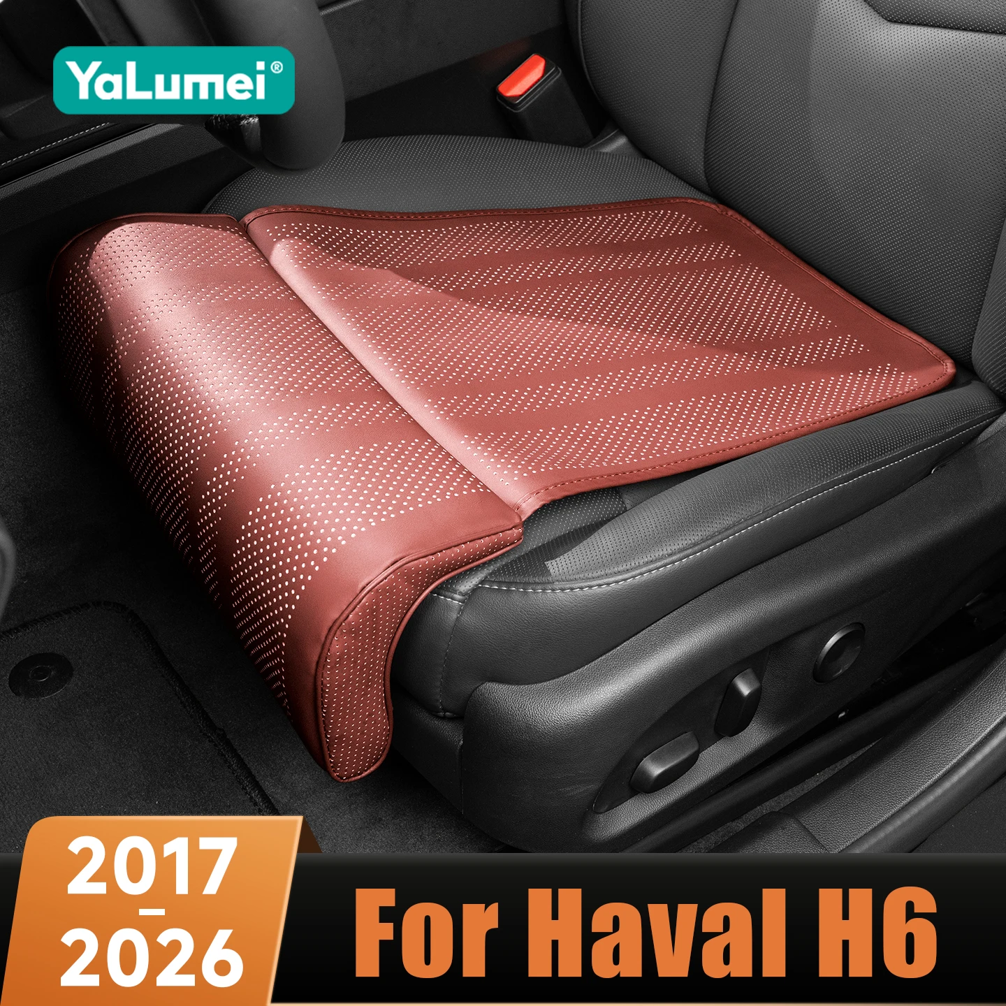 

Подушка-удлинитель для подножки автомобильного сиденья, кожаные накладки, аксессуары для Haval H6 2-го и 3-го поколений 2017-2020, 2021, 2022, 2023, 2024, 2025, 2026