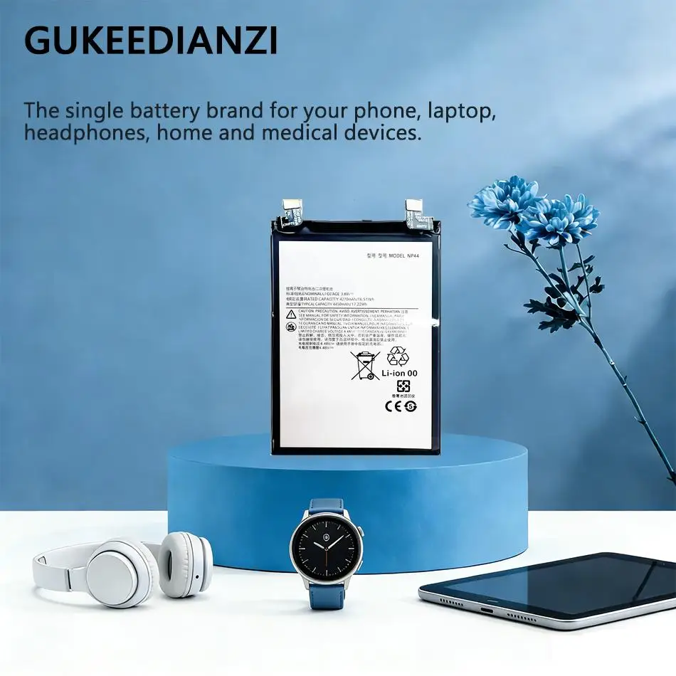

Высокоэффективная премиальная сменная батарея для мобильного телефона 4400 мАч NP44 для Motorola Moto X40 XT2301-5 PF46 S30 Pro XT2243-2