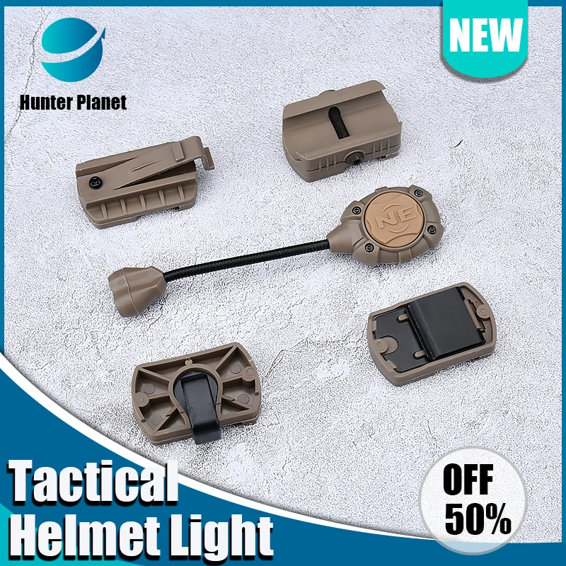 WADSN Tactical Airsoft Helmet Light Princeton Softair Lantern IR Red Dot LED Flashlight Tec Mpls 3 LED Light Weapon Rifle Lamp