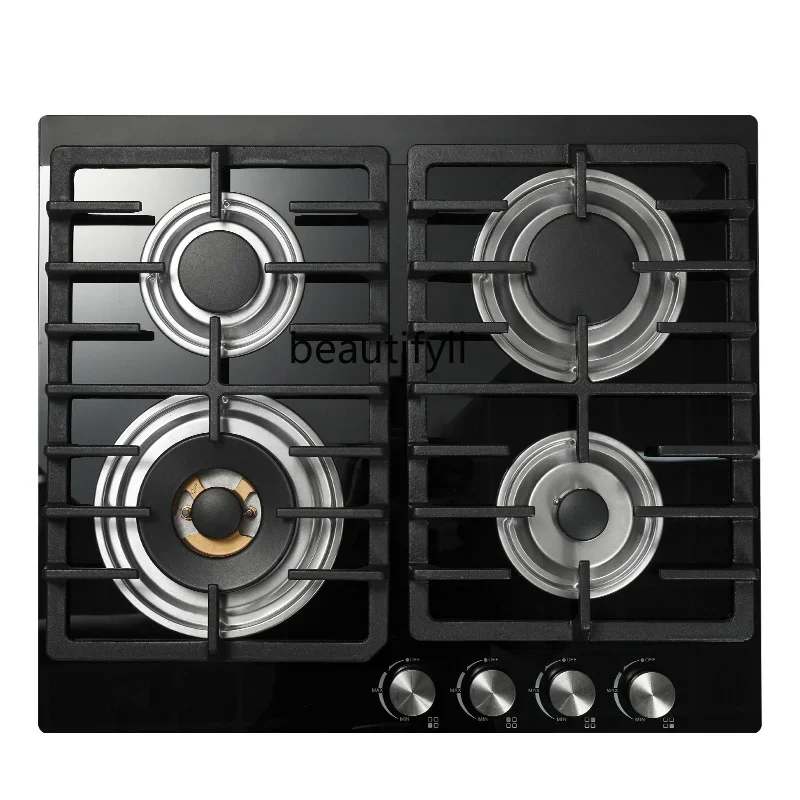 

YH Four-eye gas stove Household multi-head gas stove European natural gas embedded desktop stove