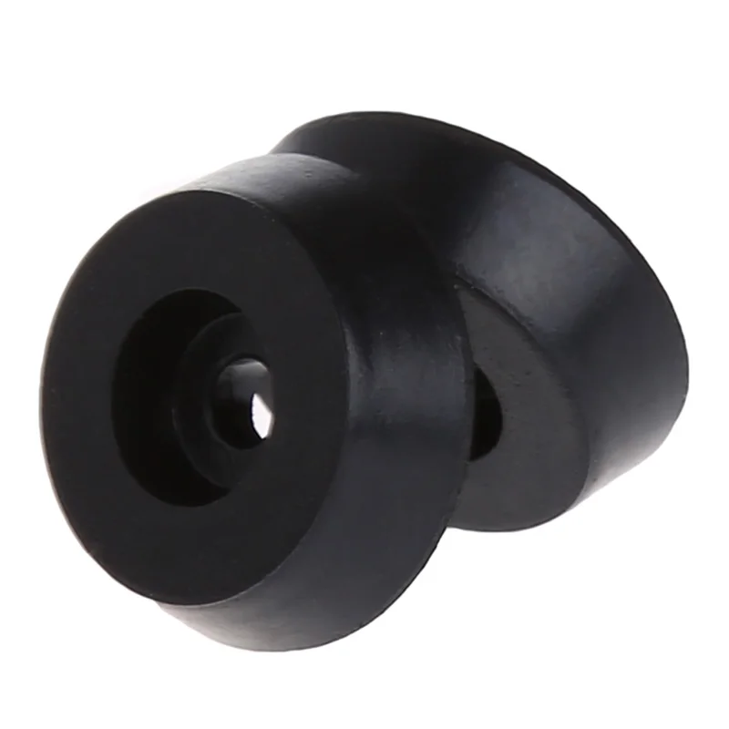 Anti Slip Furniture Legs Feet Black Cabinet Bed Table Box Conical Rubber Shock