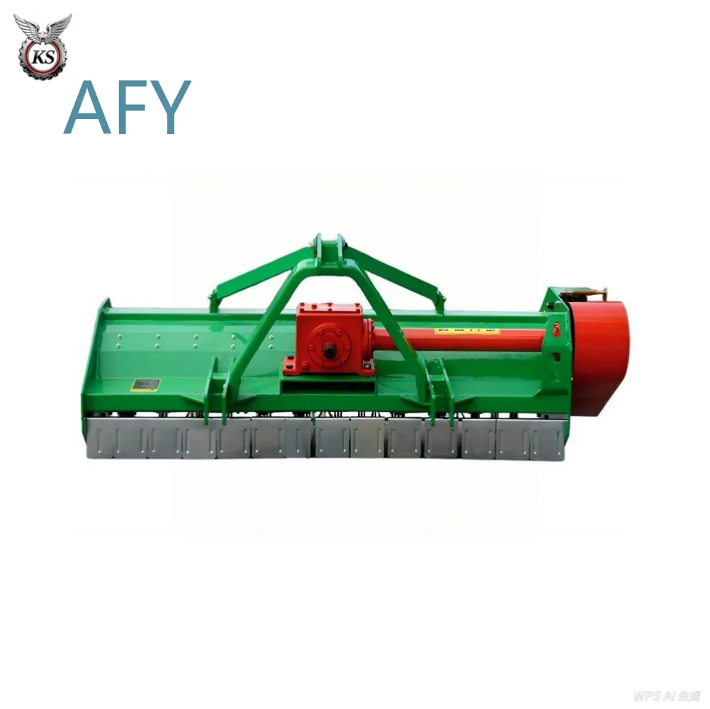 Rotary Cultivator for Tractor Parts Straw Chopper Stem Cutter with Gear Bearings Diesel Powered High Productivity Farming