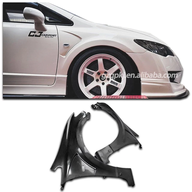 Для восьмого поколения Civic FD2 JS RACING крыло из углеродного волокна, спойлер для кузова Civic