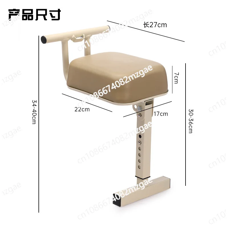 

Складное переднее сиденье для электромотоцикла с крючком для батареи