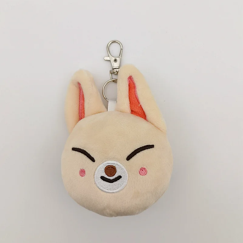 Kawaii 16cm Skzoo Plush Toys Keychain  Accessories Pendant Stray Kids Skz&Stay Stuffed Dolls Cartoon Stuffed Animals Fans Gift