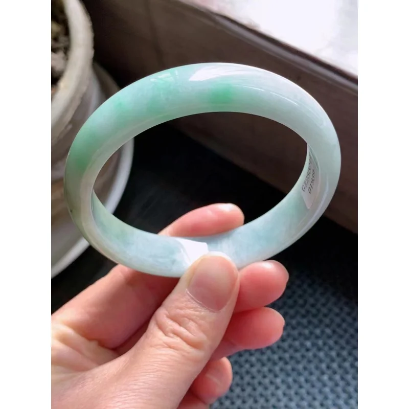 Miaoyang Green Bracelet Large Ring Mouth Retail Jewelry Jade