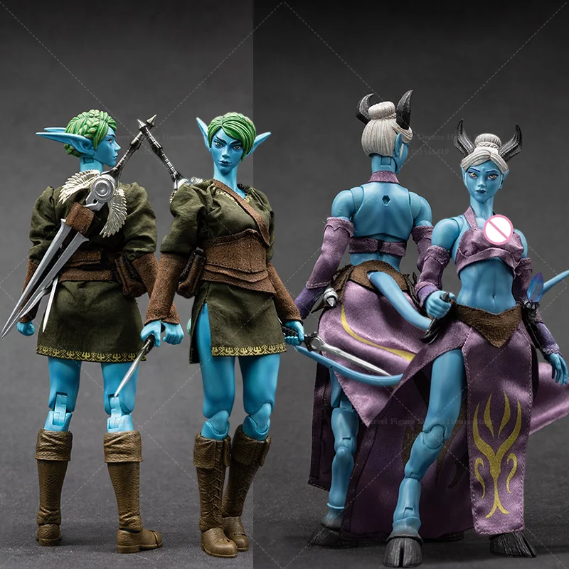 

In Stock Height About 17CM E02 A/B 1/12 Scale Forest Knight-Errant Holy Light Guard 6-inch Full Set Action Figure Soldier