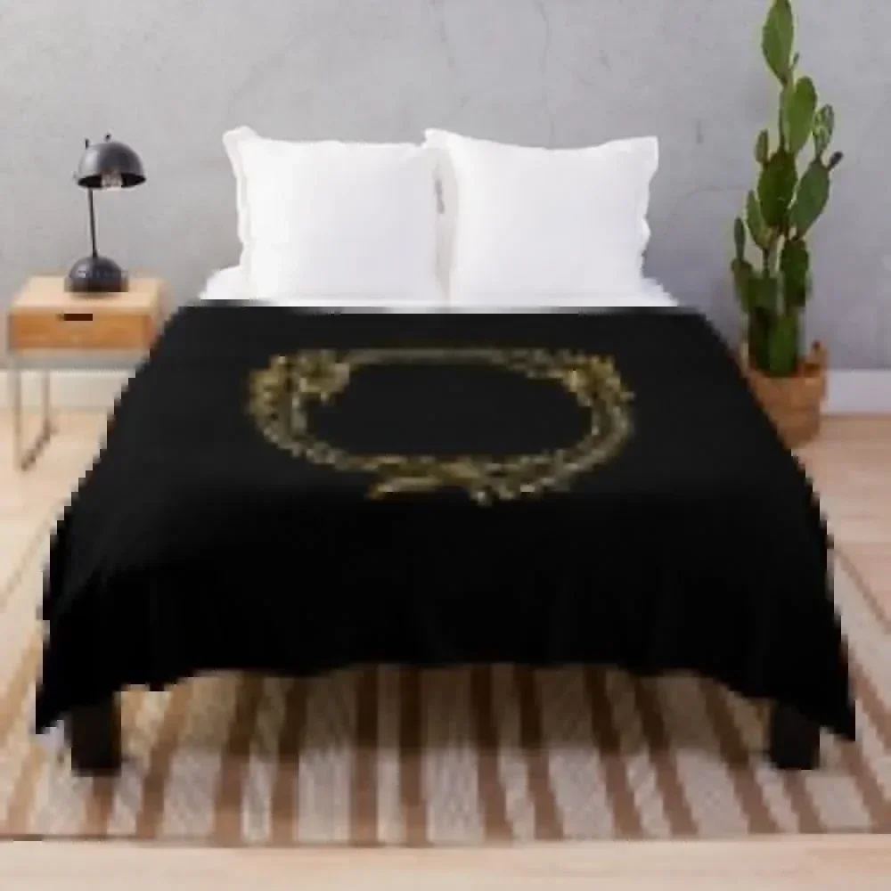 

ESO Logo (Black Background) Throw Blanket Sofa Quilt Large Heavy Blankets