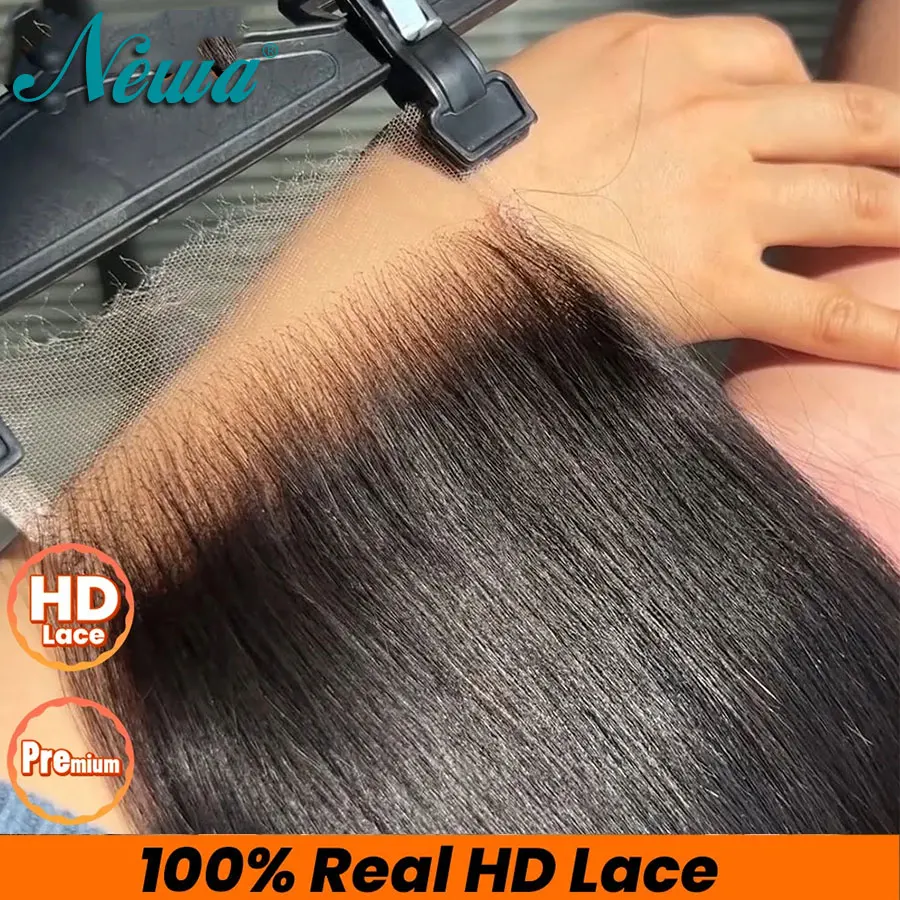 

Ультра облегающая настоящая HD кружевная застежка Человеческие волосы Прямые невидимые HD кружевные шкуры 5x5/6x6 HD Кружевная застежка 13x6 HD Только фронтальная застежка