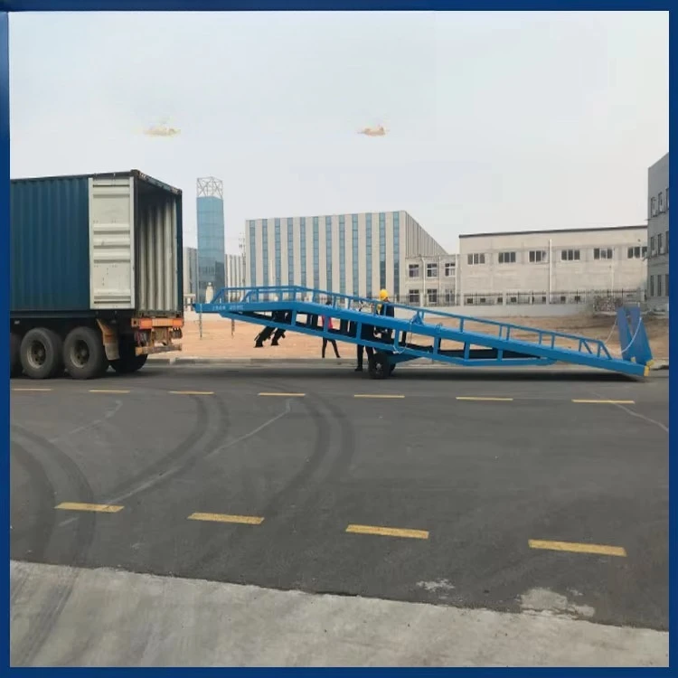 Chinesischer Hersteller Direktvertrieb Mobile Yard Ramp Container Loading Ramp