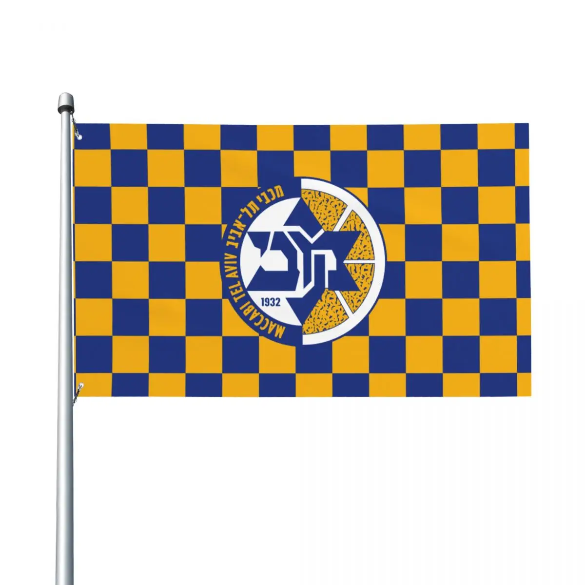 Israel Maccabi Tel Aviv Bc Flag for Home Party Garden Indoor Outdoor Flags Decoration Banner