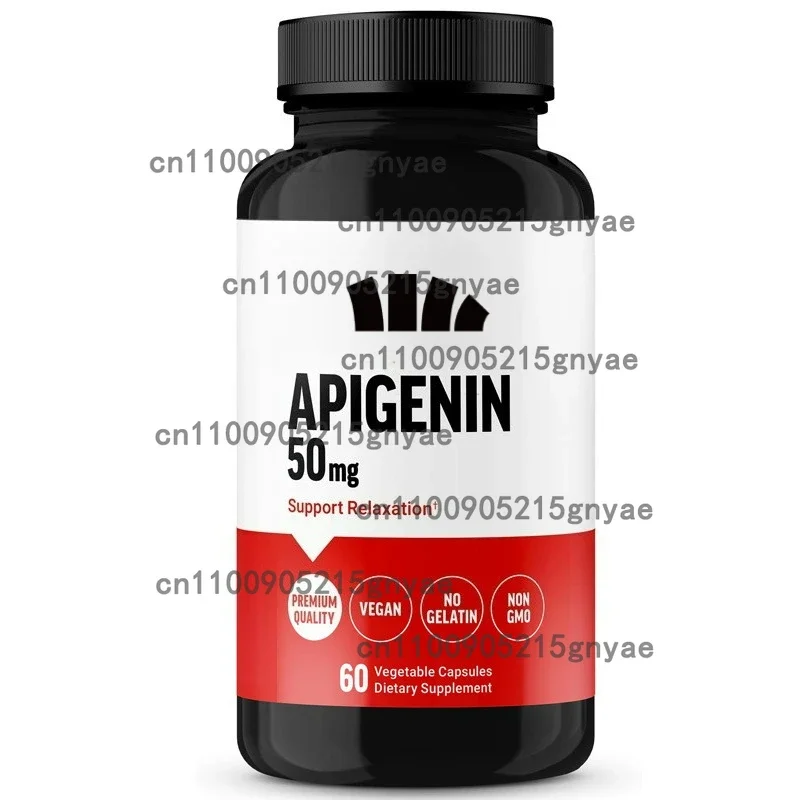 Apigenin 50mg Contains L-theanine - Super Sleep Relaxation Supplement - Antioxidant and Amino Acid Complex