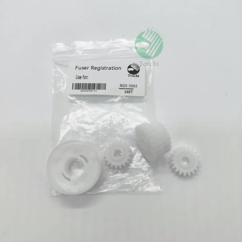 Imagem -02 - Kit de Engrenagens para Montagem de Rolos Compatível com Laserjet 9000 9040 9050 Peças da Impressora 10lot Rg55663 19t 21t 32t