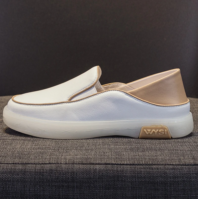 

Women Genuine Leather Loafers Casual Slip On Flats Comfort Soft Moccasins Spring Autumn Fashion Lady Driving Shoes Plus Size