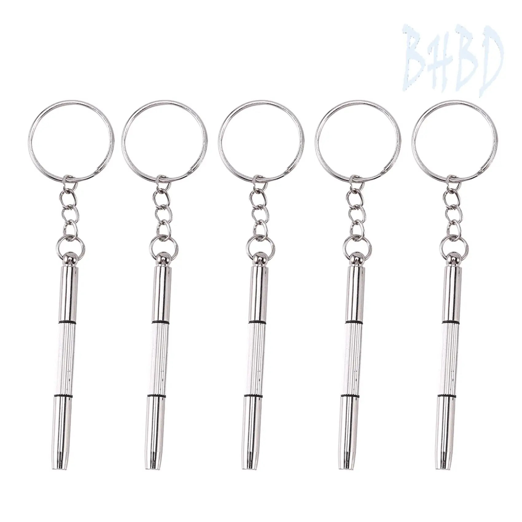 

BHBD-200Pcs/Pack 3 In 1 Eyeglass Screwdriver Sunglass Glasses Watch Repair Tool Kit With Keychain Portable Screwdriver Tool