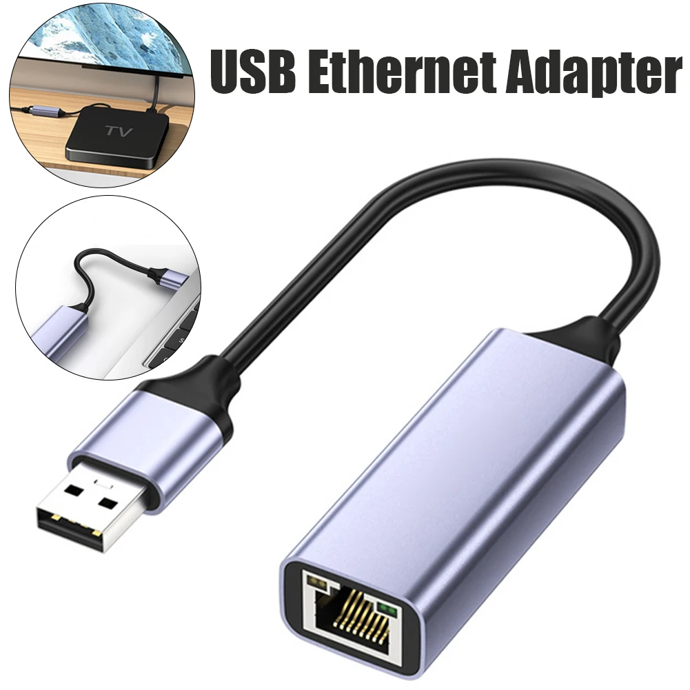 

USB C Ethernet Adapter 1000Mbps USB 3.0 Network Card to USB RJ45 Lan for Laptop PC Nintendo Switch Ethernet USB Network Card