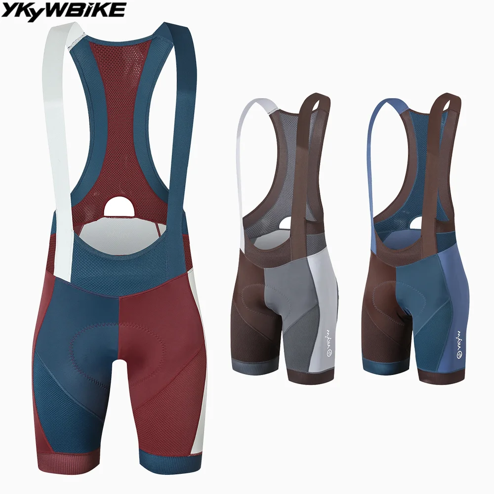 

YKYWBIKE 2026 8 Hours Men Cycling Bib Shorts with Belgium Padded Summer Road Bike Bib Pants Bicycle Shorts Bib Bike Clothing