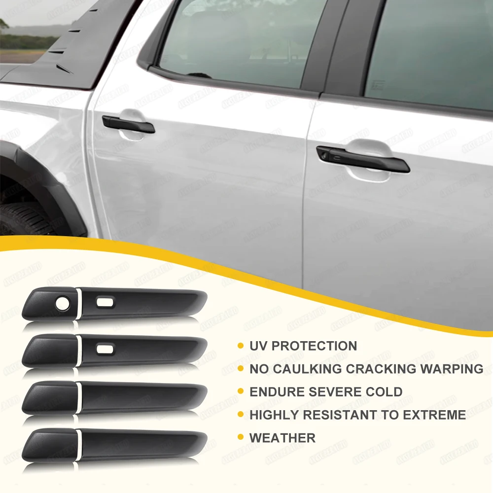 Door Handle Cover Bowl Insert For ISUZU D-MAX 2020 2021 2022 2023 2024 2025 Protection Covers Car Accessories Exterior Styling - Image 3