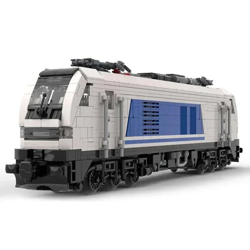 Moc Building Bricks Car Model BR 159 Eurodual Hybrid Locomotive Technology Modular Blocks Gifts Christmas Toys DIY Sets Assembly