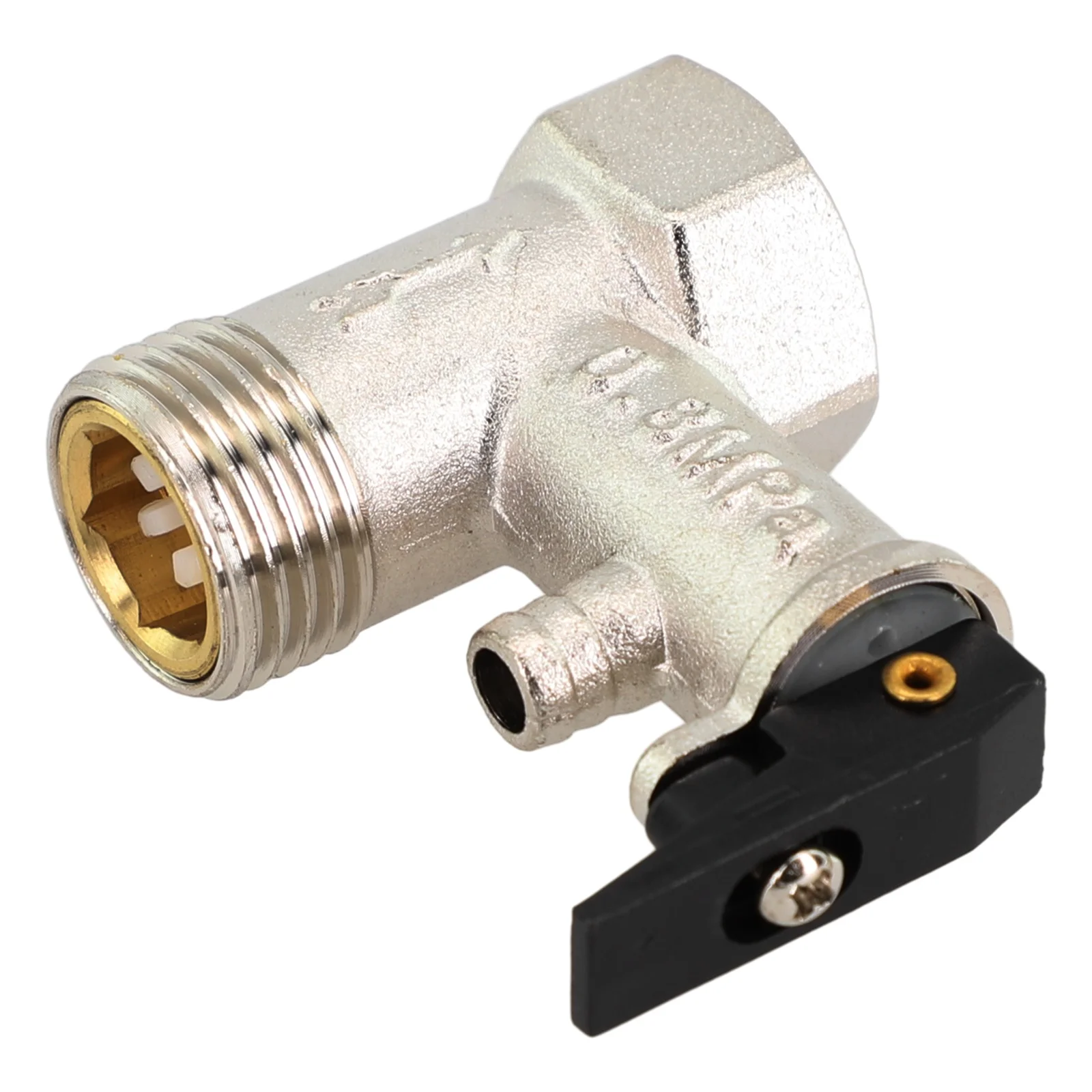 Sustainable Solution Brass Boiler Pressure Relief Valve with Adjustability and Reliable Performance at 12 Inches