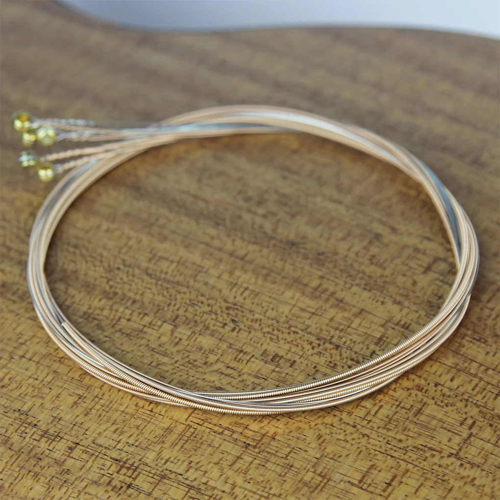 أوتار جيتار FLEOR أوتار جيتار صوتي من الفوسفور البرونزية مع مجموعة طلاء #2