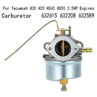 AU05 -Carburetor for Tecumseh H30 H35 HS40 HS50 3.5HP Engines 632615 632208 632589