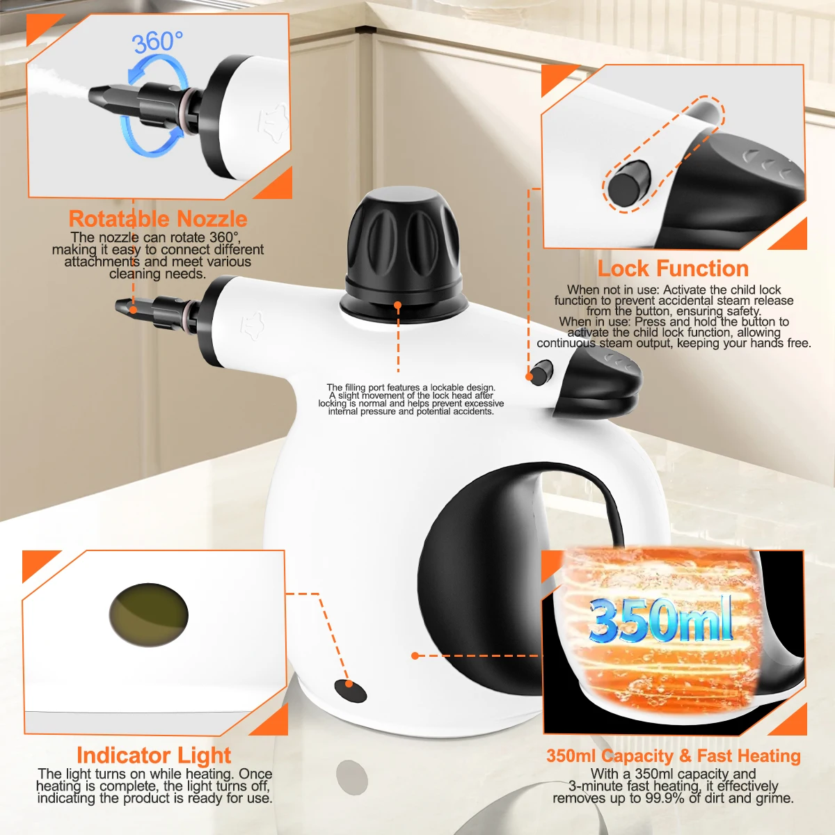 Thumbnail 2 - #61 Latest Handheld Steam Cleaners Offers
