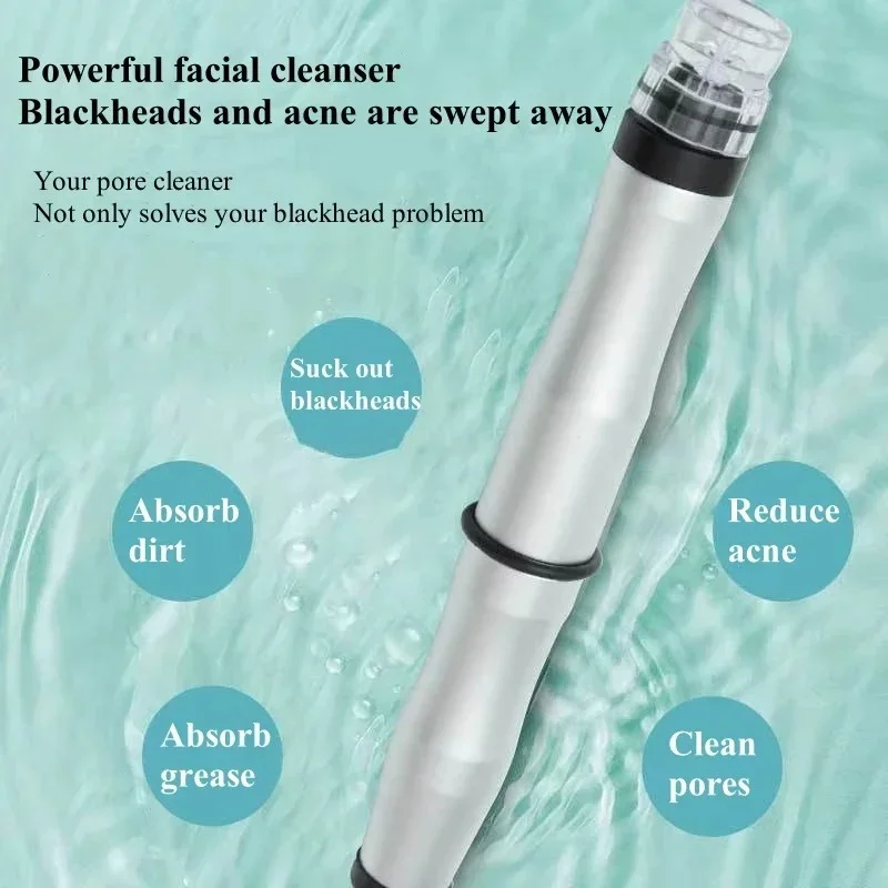 New Portable Facial Blackhead Remover Skin Deep Cleaning for Beauty Salon Vacuum Suction Pore Clean Tool Facial Beauty Machine