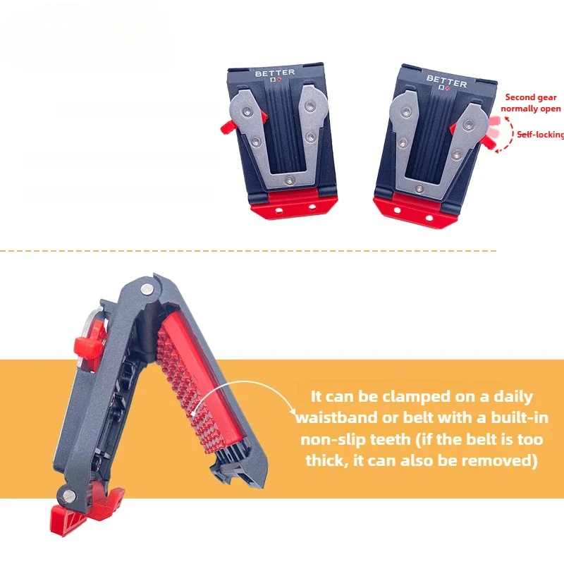 Cinta métrica de colgante rápido, cinturón cuadrado portátil, herramientas manuales de montaje, accesorios para colgar arena movediza, piezas de herramientas multifunción