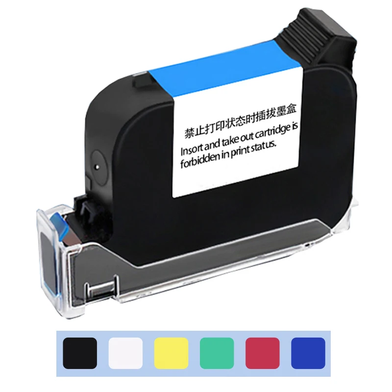12.7Mm Wholesale Solvent-Based Quick Drying Cartridges Handheld Inkjet Printers Online TIJ Thermal Printers