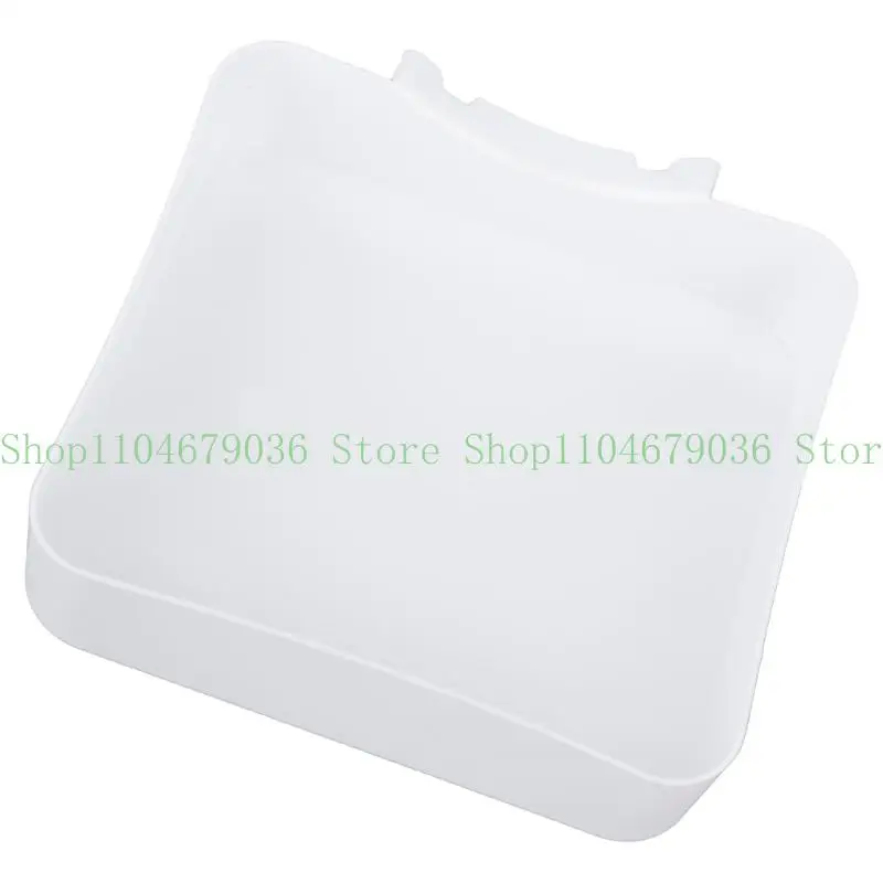 652F Washing Machine Drain Tray 19 X 8 X 8 Side Hanging Water Collection Basin with Hose Guide for Laundry Rooms
