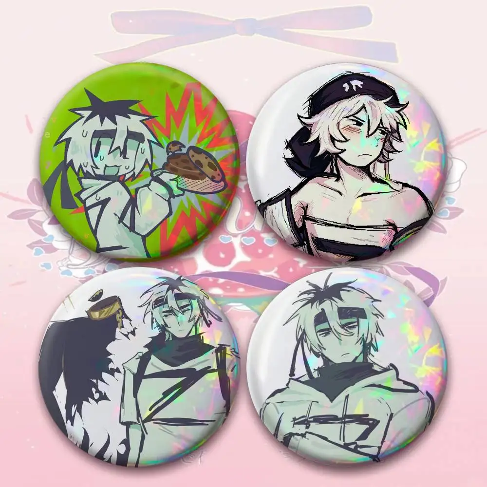 COOL Ze ReGect  Laser Badge Applicable For Backpack Clothes Hats Decor Creative Accessories