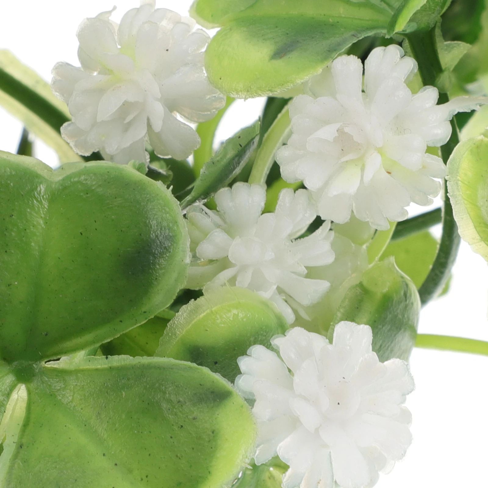 إكليل على شكل أوراق البرسيم الاصطناعية صغير لعيد القديس باتريك - ديكور للعطلات على طراز المزرعة، سطح الطاولة الاحتفالي #4