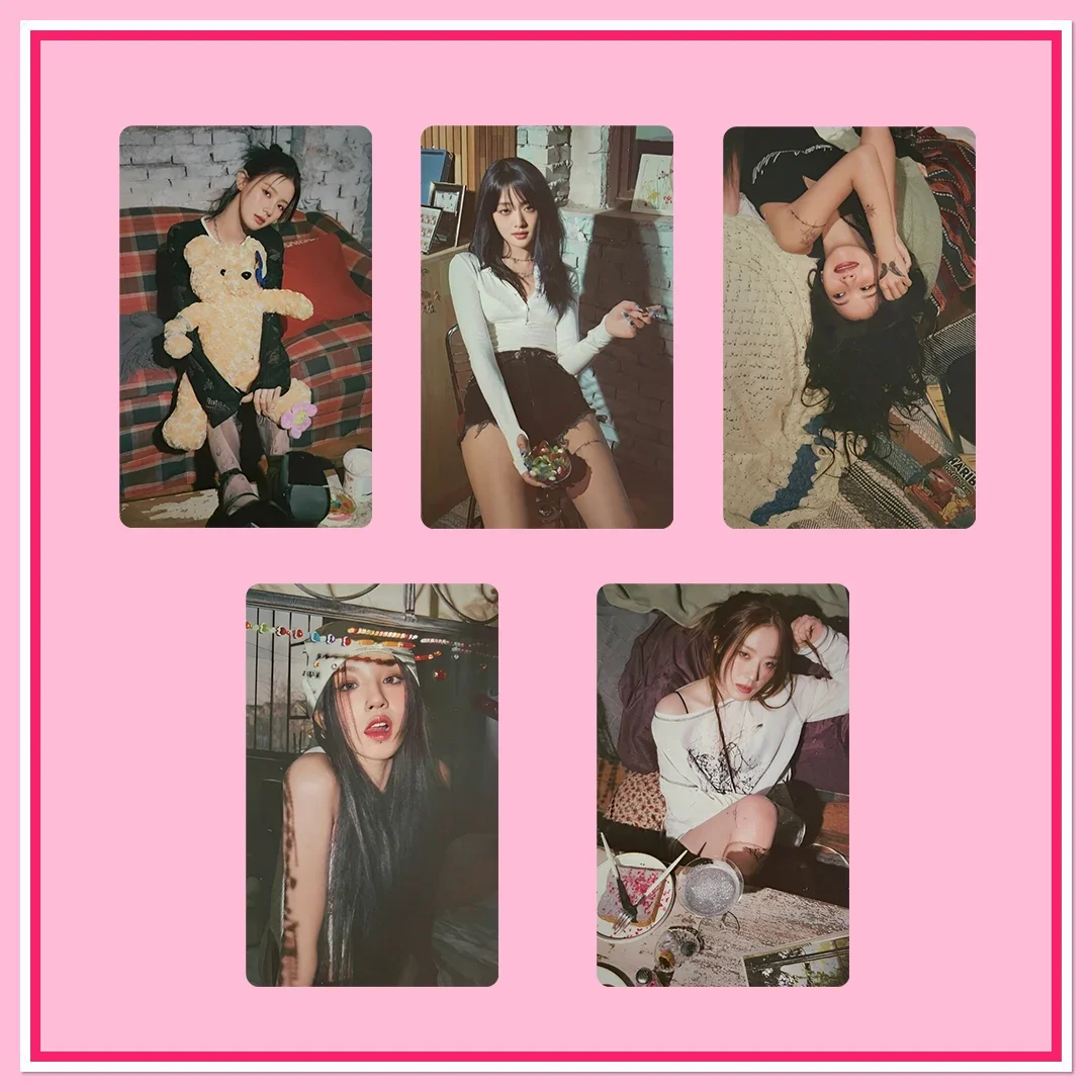 Pocket KPOP Photocard Album Cute Postcards Complete KPOP Merch Fan Collect Decor Cards