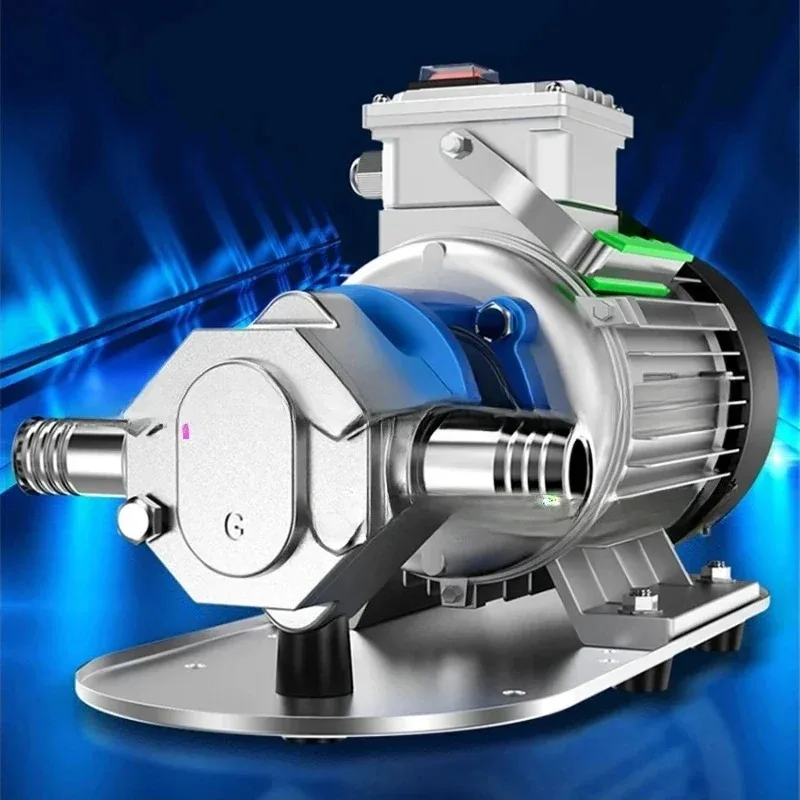 JG-30 Self Suction Gear Food Grade Stainless Steel Hydraulic Oil Pump 380W 220V/380V 30L/Min 30M