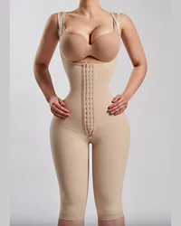 Postpartum Girdle BBL Postoperative Bodysuit Compressed Steel Shapewear Fajas  Corset Slimming Body Shaper