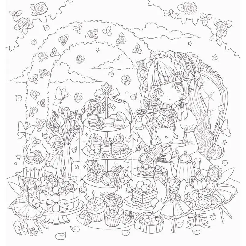 Romantic Gothic London Coloring Book Shirosaki London Pai International 9784756258045 Book