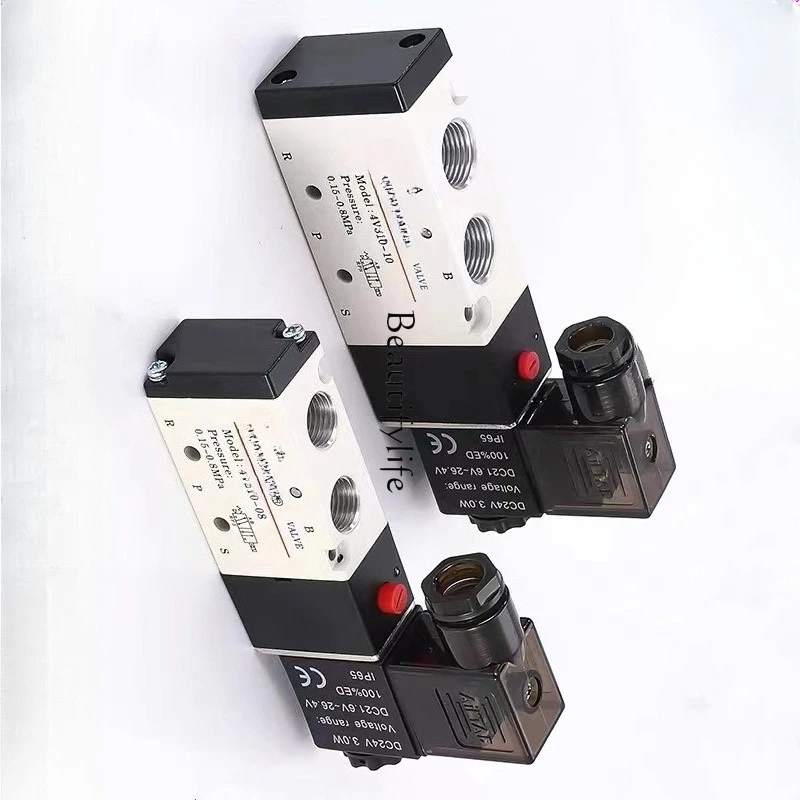 

*Two-position five-way directional valve, solenoid valve 4V210-08 DC24V AC220V