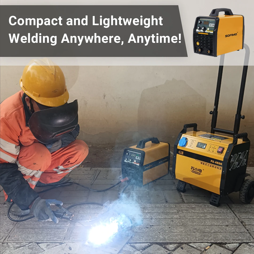Factory Welding Machine Portable With Fast Charging for Mobile Construction With a Cordless Welding Machine